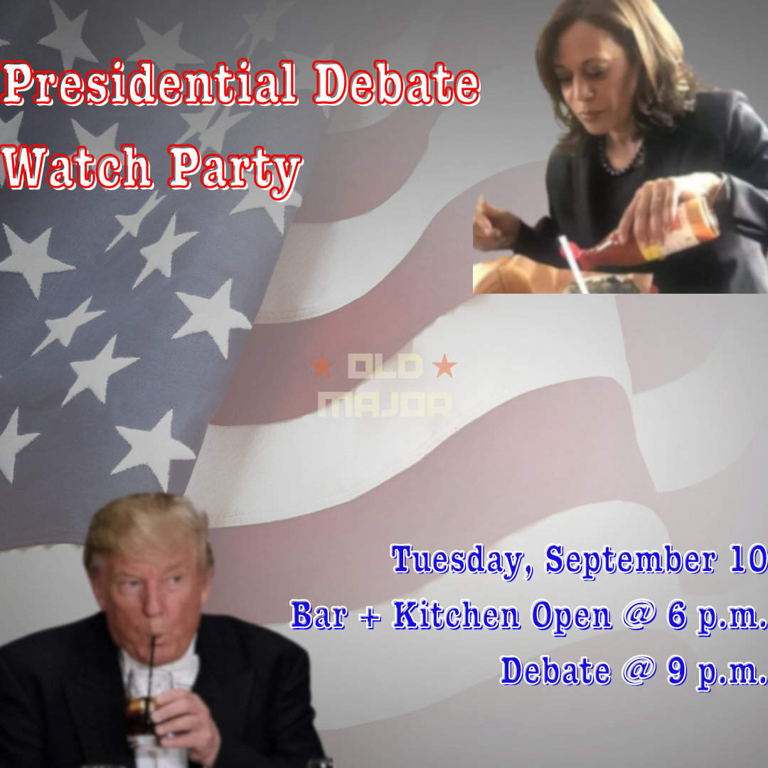 Presidential Debate Watch Party Old Major